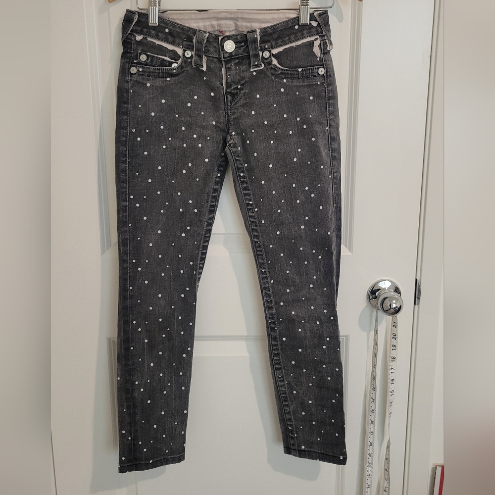 True Religion Polka Dot Pants Size 26